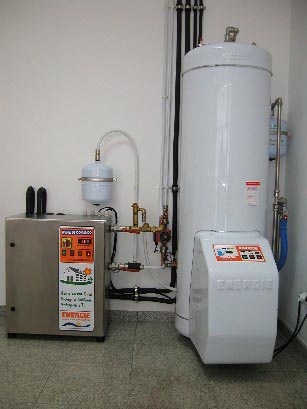 Combinacin de equipo termodinmico para ACS y para calefaccin